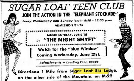 Sugar Loaf Resort - 1967 Teen Club (newer photo)